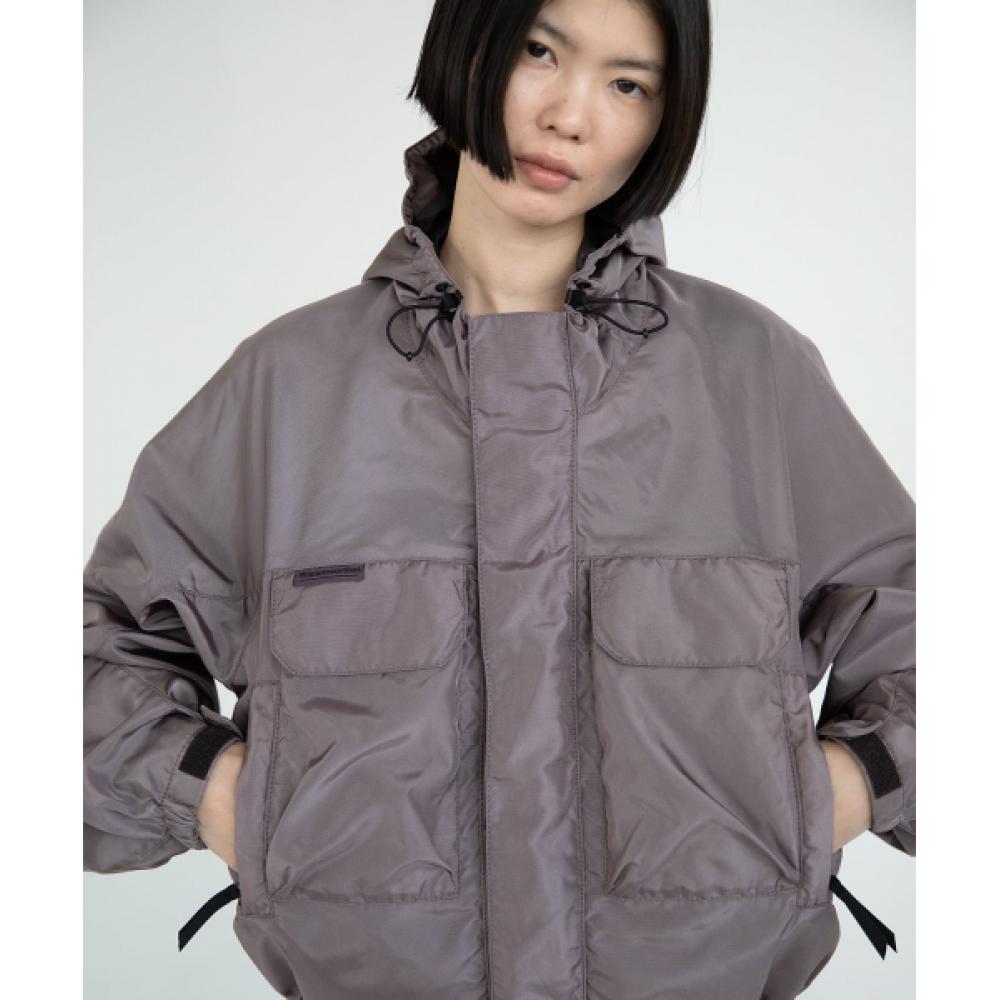 Thisisneverthat Sp Logo Wading Jacket Plum
