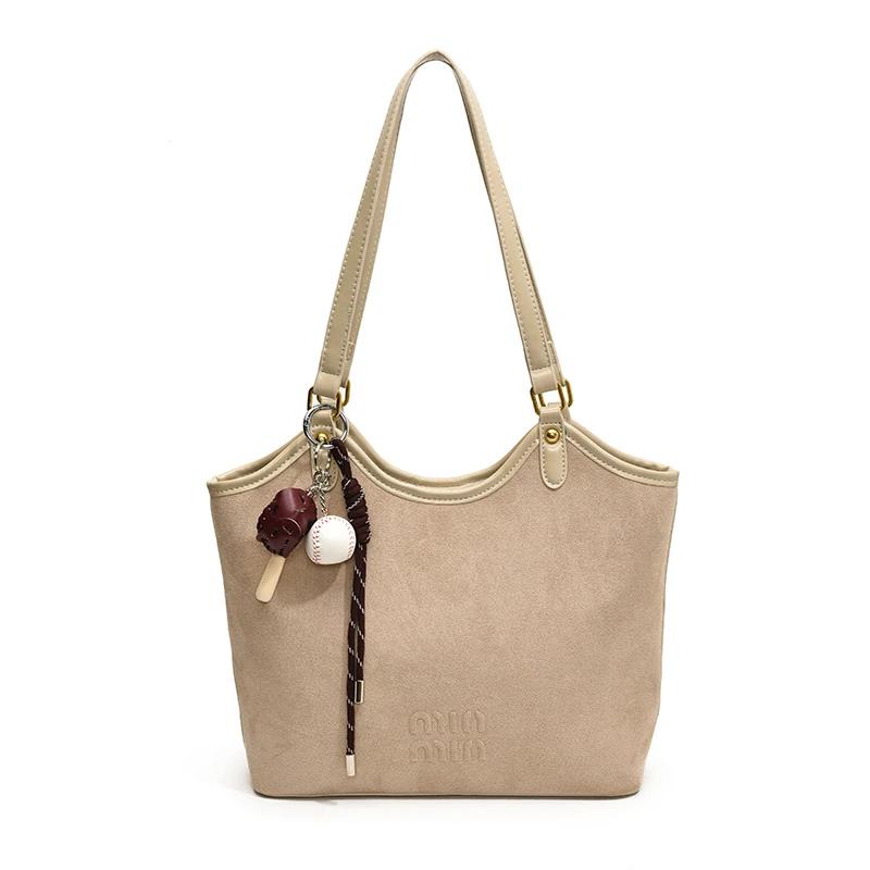 

Матовая ретро женская сумка через плечо большой вместимости, новая осенне-зимняя универсальная повседневная сумка-тоут