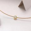Hot Sale Moissanite Jewelry Fashion Necklace Hot Sale Minimalist Wire Choker S925 Pendant Necklace