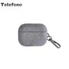 Suede Texture Protective Case for Apple AirPods 1/2, Pro, 3rd & 4th Gen Bluetooth Earphones