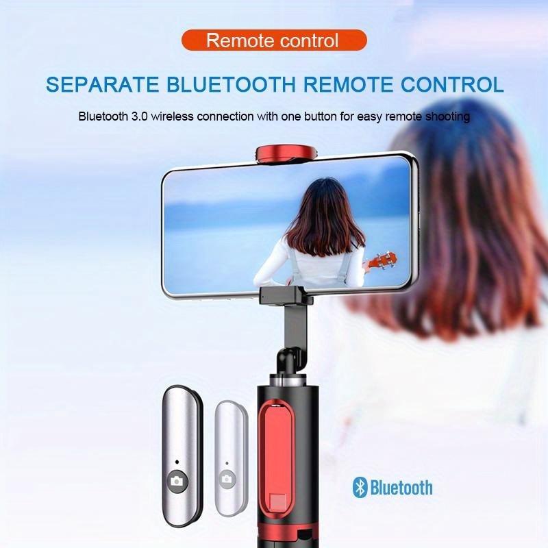 Bluetooth Selfie tyč na telefón Pevná ručná selfie tyč Ľahký držiak na mobilné vysielanie naživo