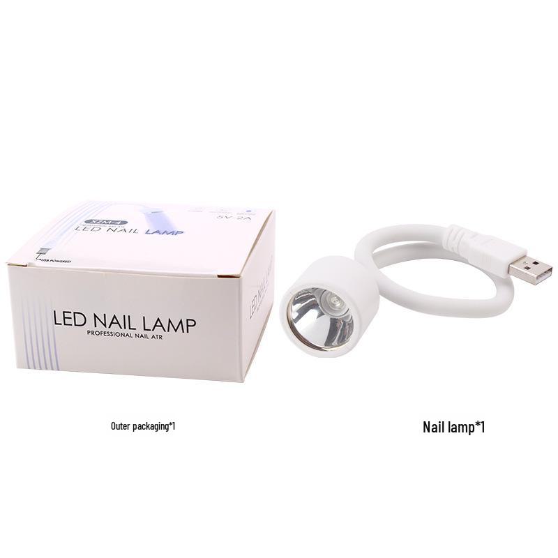 

Портативная мини-светодиодная лампа для ногтей мощностью 6 Вт для светотерапии одного пальца