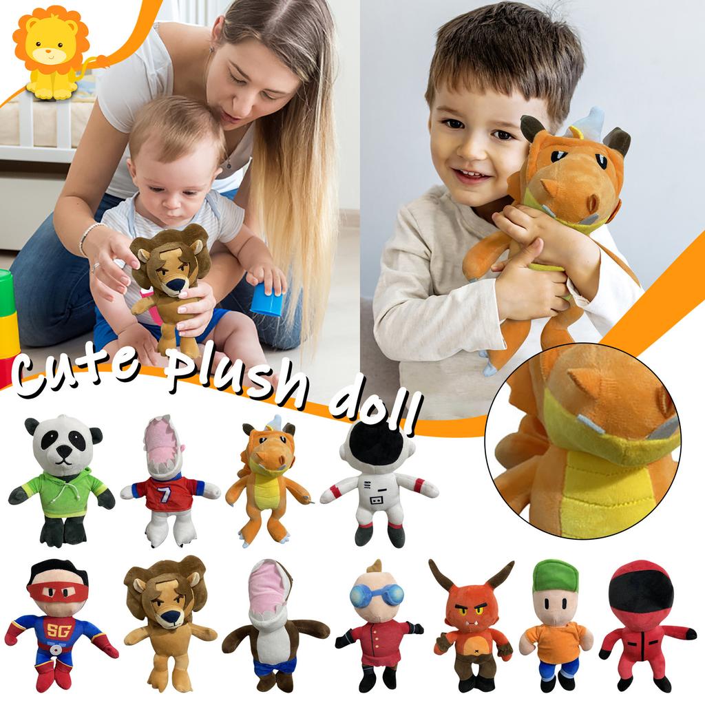 Plush Stuffed Toys Soft Throw Pillow Decorations, Kids Birthday Party Preferred Gift For Christmas,Holidays, Birthdays