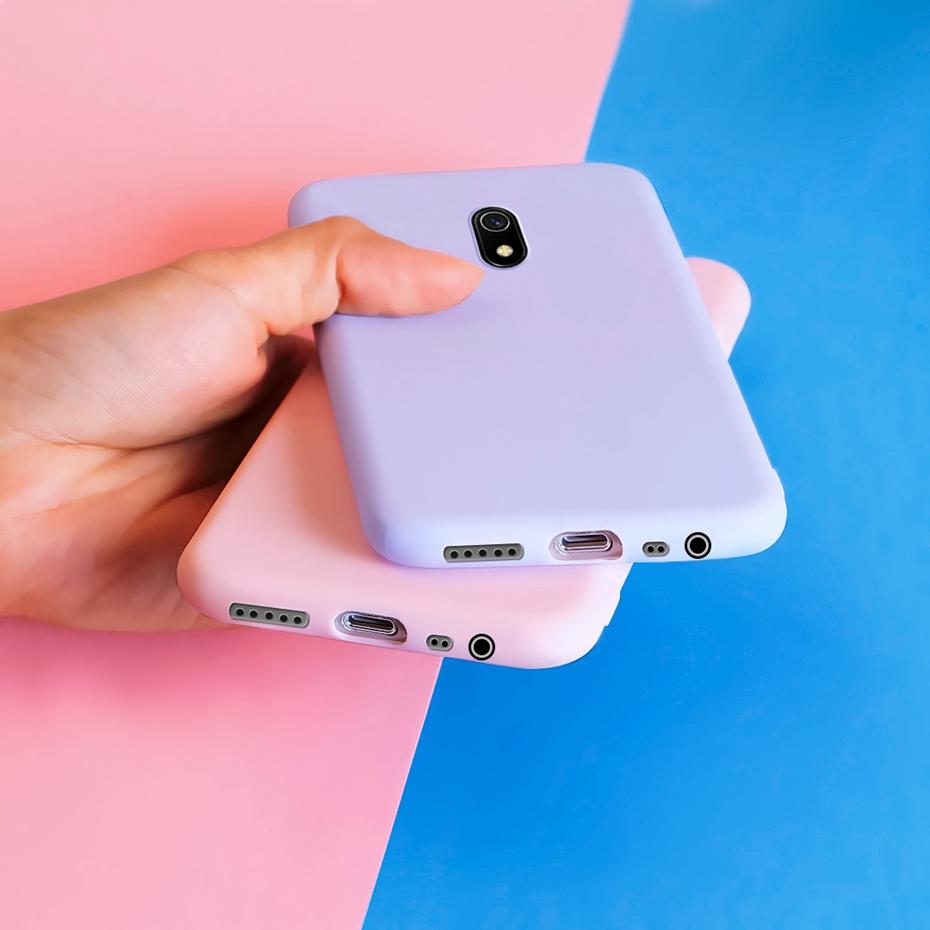Redmi 8A Case On for Xiaomi Redmi 8A 8 A A8 Case Phone Back TPU Matte Silicone Cover On Xiomi Redmi 8A Redmi 8 Case Bumper Funda