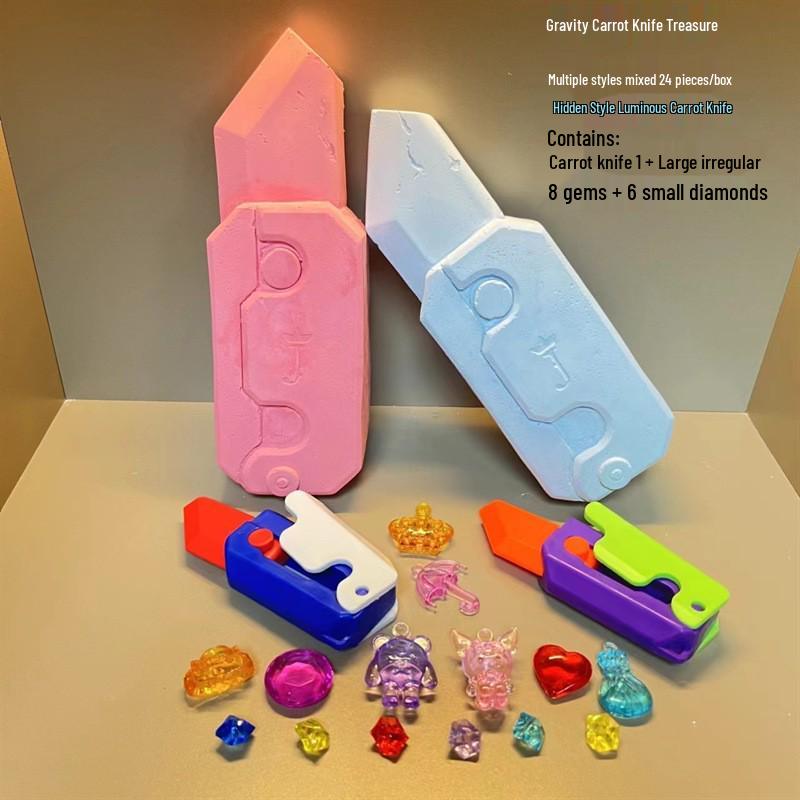 Dinosaur Fossil Excavation Toy – Children's Educational DIY Dig Kit with Surprise Gem Figurine