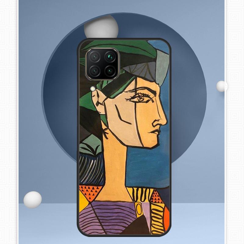 Picasso Abstract Art Painting For Huawei Nova 12i 12s 11i 8i Y91 Y60 Y70 Y72 Y90 Y61 9 10 SE P20 P40 Lite P30 P60 Pro Case