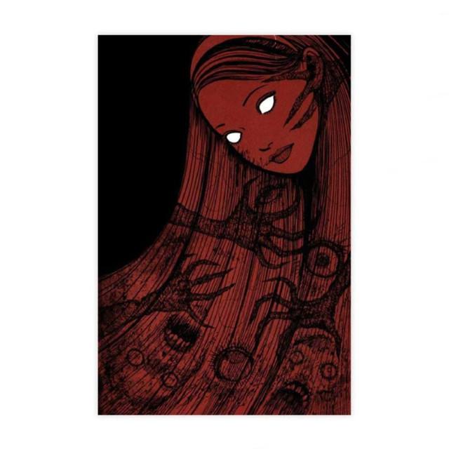 Junji Ito Horror Comics Posters and Prints Tomie Anime Canvas Painting for Bedroom Wall All Art Pictures Living Room Decor