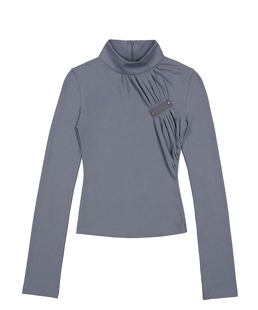 Dipeuleontiseu Gathered Mesh Top (Ms)