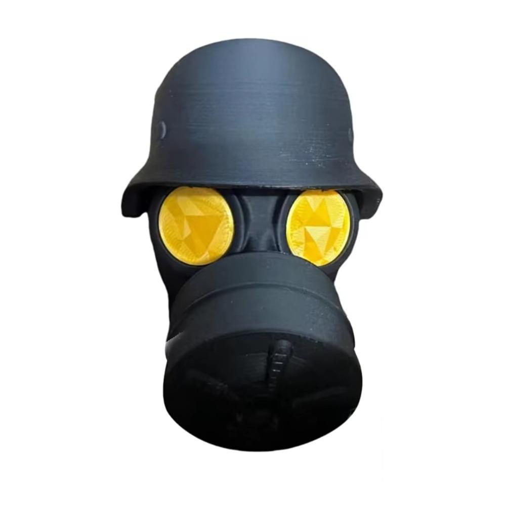 Aesthetic Trailer Ball Cover Decorative Gas Mask Helmet Cover Cap  Cars Caravan Decoration