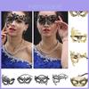 Metallische Maskenballmaske Für Partys Und Halloween Sinnliches Und Exquisites Design