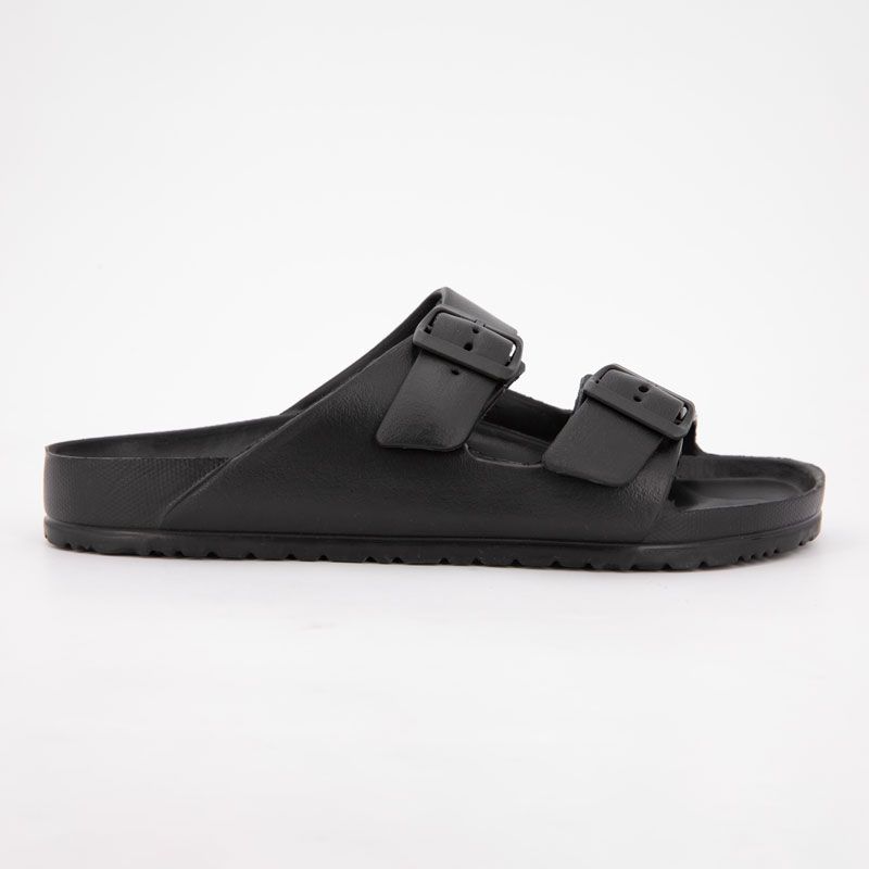 Pánské nízké ploché pantofle s dvojitými pásky AMERICAN COLLEGE