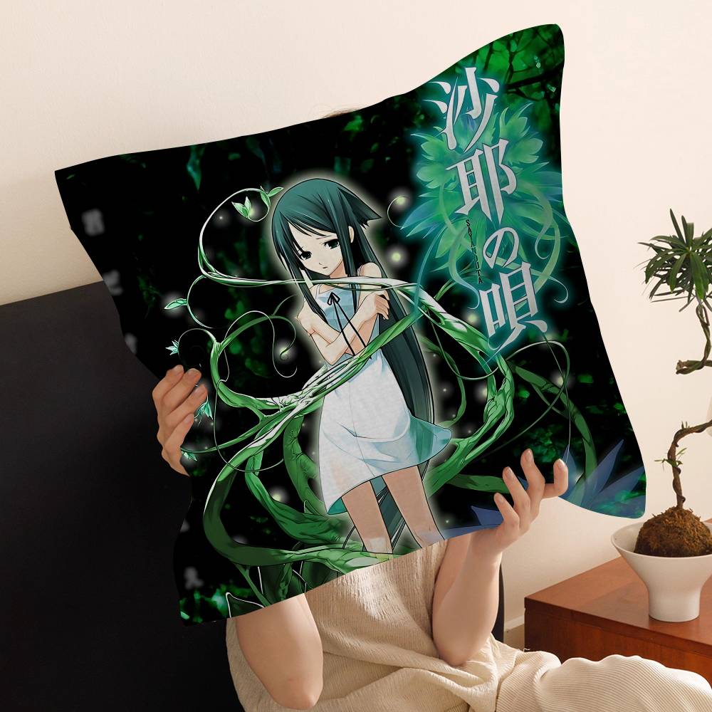 S-Saya No Uta The Song Of Saya Pillow Cover For Bedroom Room And Living Room Sofa Decorative Cushion Cover