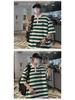 Men's Striped Short-Sleeve Polo Shirt - 2023 Summer Breathable Pearl Cotton Casual Tee