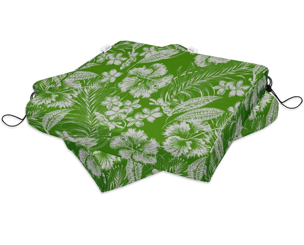 Vargottam Perfect Outdoor Indoor Square Corner Seat Cushions Water-Resistant Lounge Chair 18.5" X 16" Home Office Patio Furniture