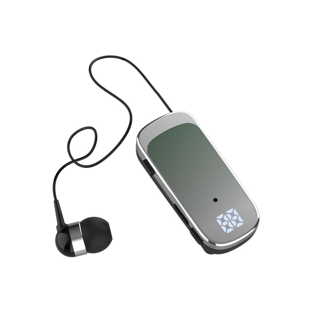 Lavalier Business Bluetooth 5.2 Headphone Call/Music 20H Noice Cancelling Wireless Earphone Vibrate Remind Headset Sport Earbuds