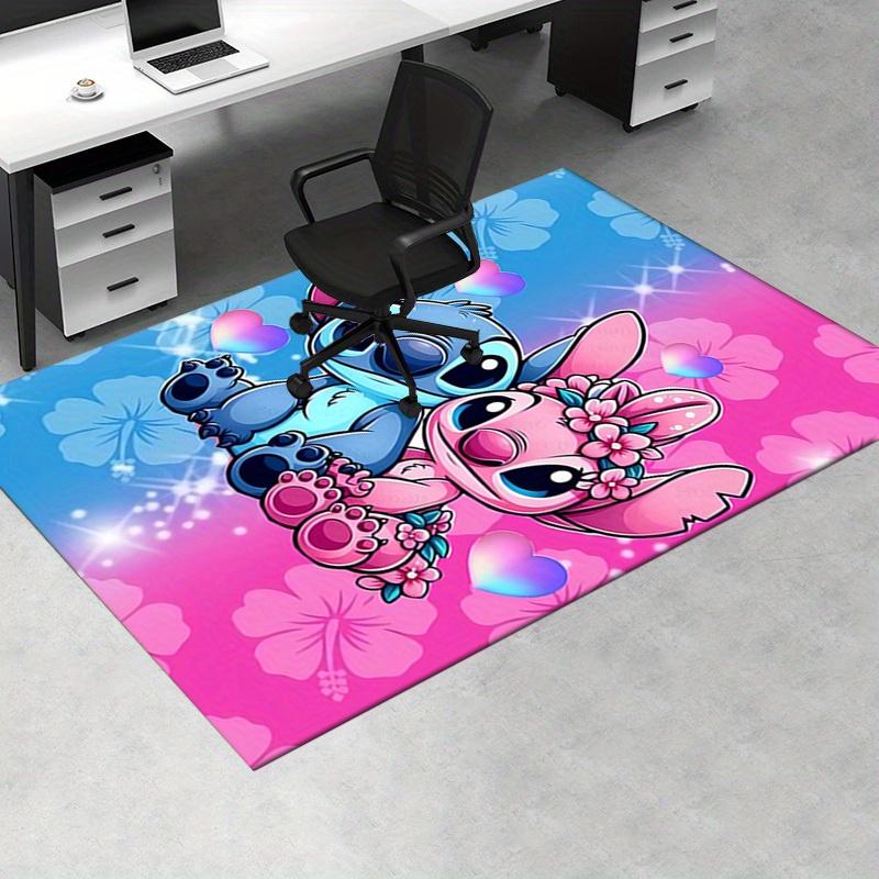 Office Rug Stitch, Love theme 3D Printed Anti-Slip Rug-Machine Washable for Living Room