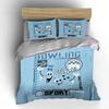 Bowling Fun Sport Theme Bedding Duvet Cover Set Duvet Cover Pillowcases  (1*Duvet Cover 2*Pillowcases, without duvet insert)