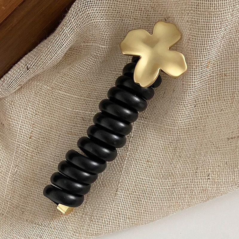 

Japanese Style Alloy High Ponytail Hair Tie - Bubble Braid Telephone Cord Hair Accessory