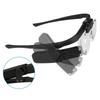 USB Rechargeable Reading Glasses Magnifier 1.5X 2.0X 2.5X 3.5X 4.5X With LED Magnifying Glasses HD Illuminated Magnifier