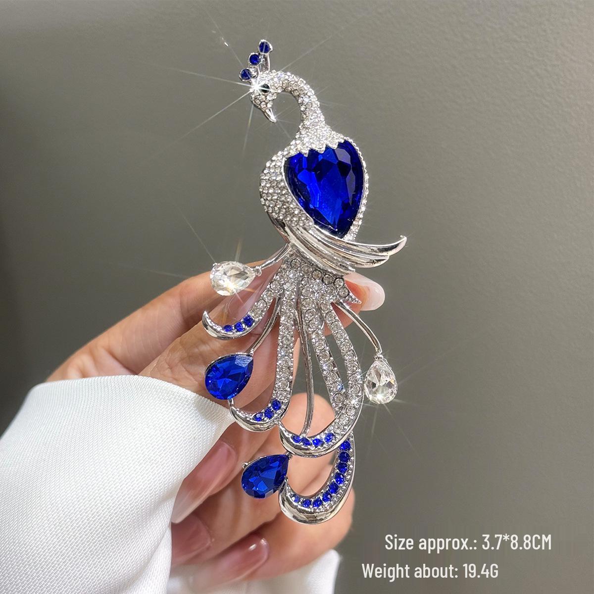 

Брошь Феникс Павлин Сова: Элегантная женская булавка-корсаж