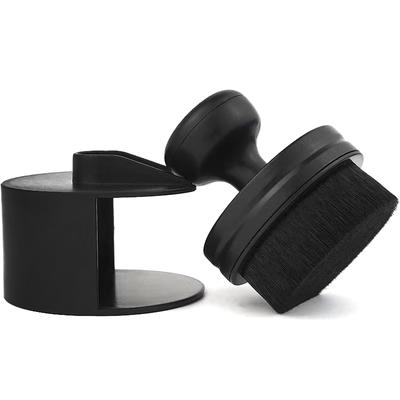 Draagbare Vinyl Borstel Antistatische Platenborstel Koolstofvezel Borstelharen Schoonmaakborstel Voor Platen Vinyl Platen Reiniger Borstel