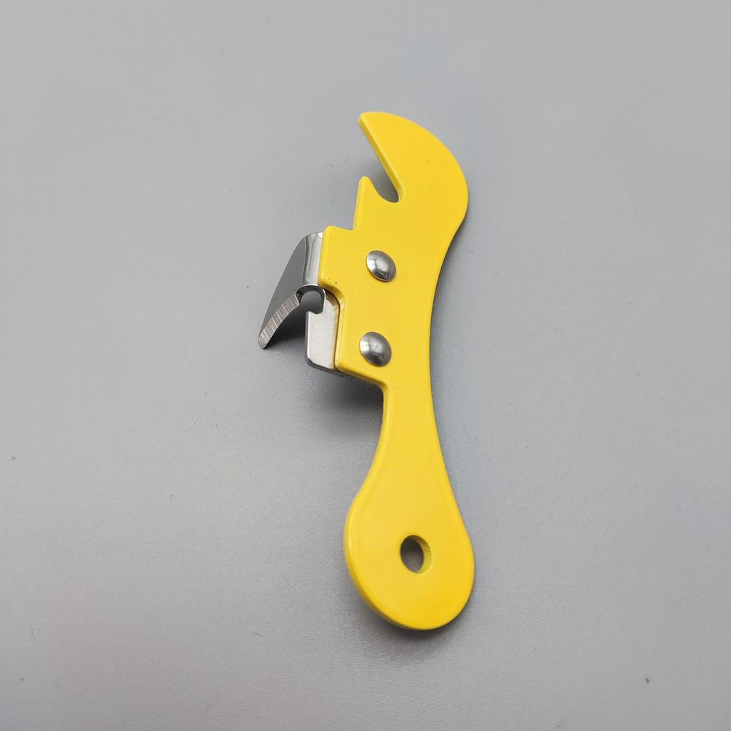 Colorful Multifunctional Stainless Steel Mini Opener: Compact Can & Bottle Opener.