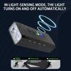 powerful Bicycle Front Light Bright Bike Led Flashlight Intelligent Light Sensor USB Rechargeable MTB Bike Lamp Cycling lantern