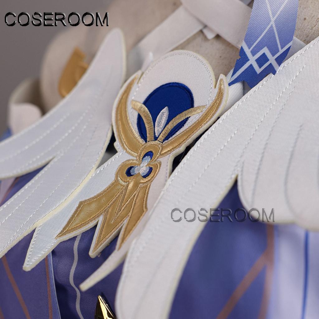Spiel GenshinImpact Damselette Columbina Cosplay Kostüm Outfits Halloween Karneval Party Rollenspiel Uniform Perücke für Damen