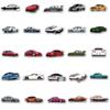 Colorful Cartoon Car Stickers Set Of 50 Jdm Style For Cars Luggage Skateboards Guitars And Computers