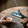 Qianlijiangshan Creative Ceramic Incense Burner Indoor Incense Burner Incense Stick Incense Holder Backflow Incense Burner Ornament
