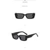Small Frame Sunglasses Vintage Thick Leg Sunglasses Retro Sunglasses Gray For Outdoors Driving Shopping
