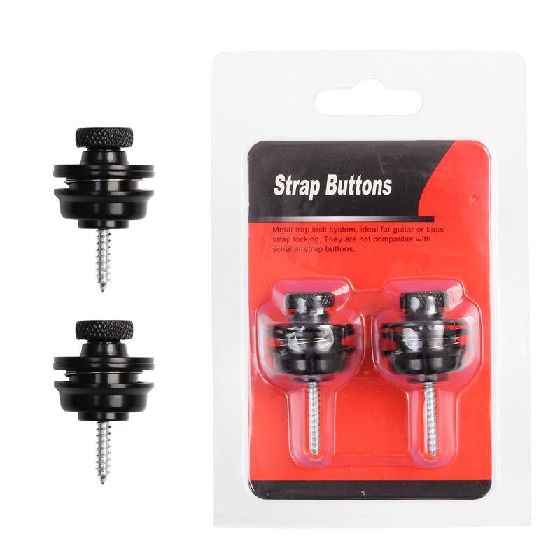

Non-slip Strap Lock Set for Electric, Bass, Folk, and Acoustic Guitars