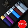 7pcs Men's Underwear Cotton Men's Panties Breathable Men's Boxer's Solid Underwear Comfortable Shorts Underwear