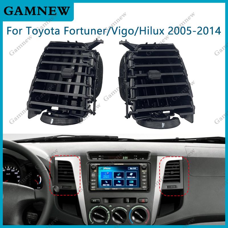 AC Air Conditioner Vent Outlet For Toyota Fortuner/Vigo/Hilux 2005-2014 Car Styling Air Conditioning Grille Outlet