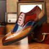 20252025 Popular Men's British Style Leather Shoes Business Dress Pointed Large Size Casual Men's Shoes