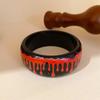 Europe American Style Halloween Acrylic Bangle Ghost/Spider Web/Bat Hand Ring  Halloween Gift