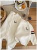 Real Shot Adorable Baby Knitted Jumpsuit - Stylish Winter Outfit for Babies, Perfect Parent-Child Look
