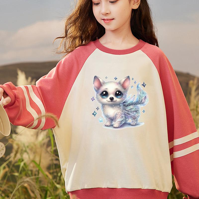 Tierflicken Heiße Aufkleber Katze T-Shirt DIY Kleideraufkleber Hoodies Aufnäher Kleidung Hitzepresse Applikation Aufnäher Auf Kleidung