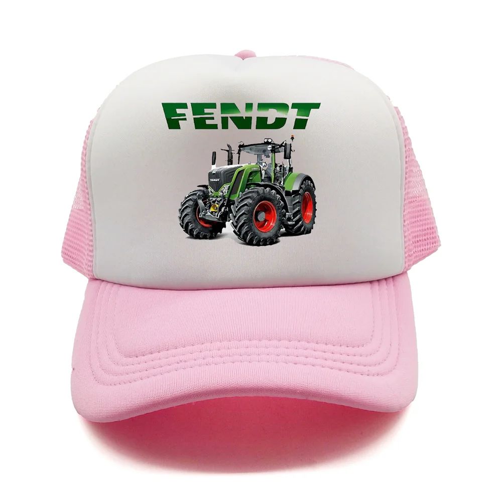 Fendt Trucker Cap Unisex Funny Farming Tractor Agriculture Fendt Hat Baseball Cap Cool Summer Unisex Mesh Net Caps