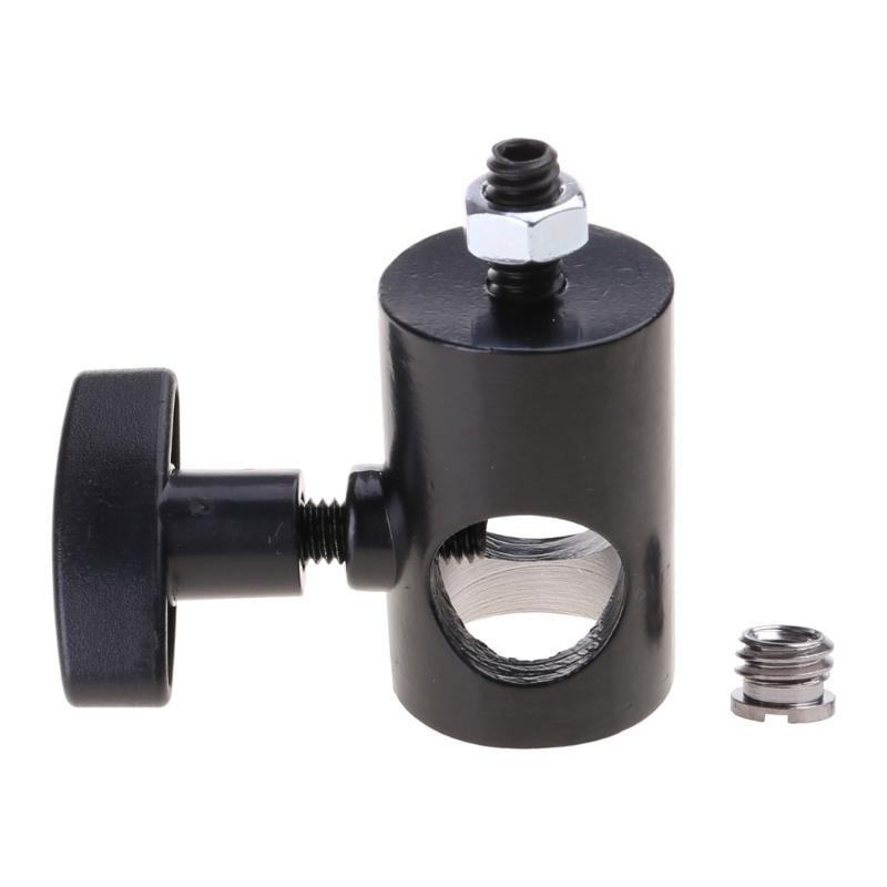 Schneller Adapter Konverter für Lichtstativ Blitzlicht 3/8 Zoll Gewindebolzen auf 1/4 Zoll Gewinde Halterungsadapter Fotostudio