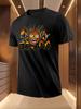 "Spooky Island" Graphic Tshirt - Black Casual Summer Tee ...