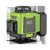 4D 12/16 Line Green Light Laser Level  360° Horizontal Vertical Cross Measure Tool Automatic Self Leveling Laser Projector