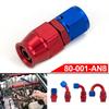Universal PTEF AN6 AN8 Straight 0 45 90 120 180 DEGREE REUSABLE SWIVEL PTFE HOSE END FITTING