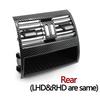 Carbon Fiber LHD RHD Front Rear Chromed AC Vent Grille Cover Panel For BMW 5 Series F10 F11 520 525 528 530 535