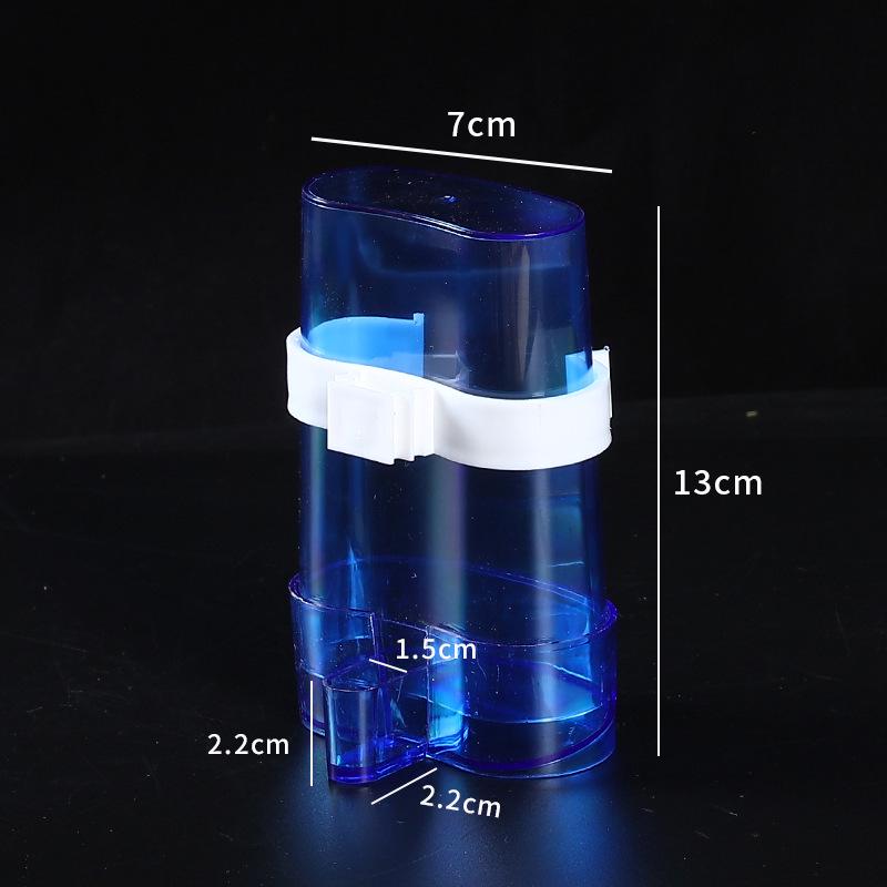 Hrănitoare automată cu apă pentru păsări și fântână - Accesoriu pentru colivie de papagali și grauri