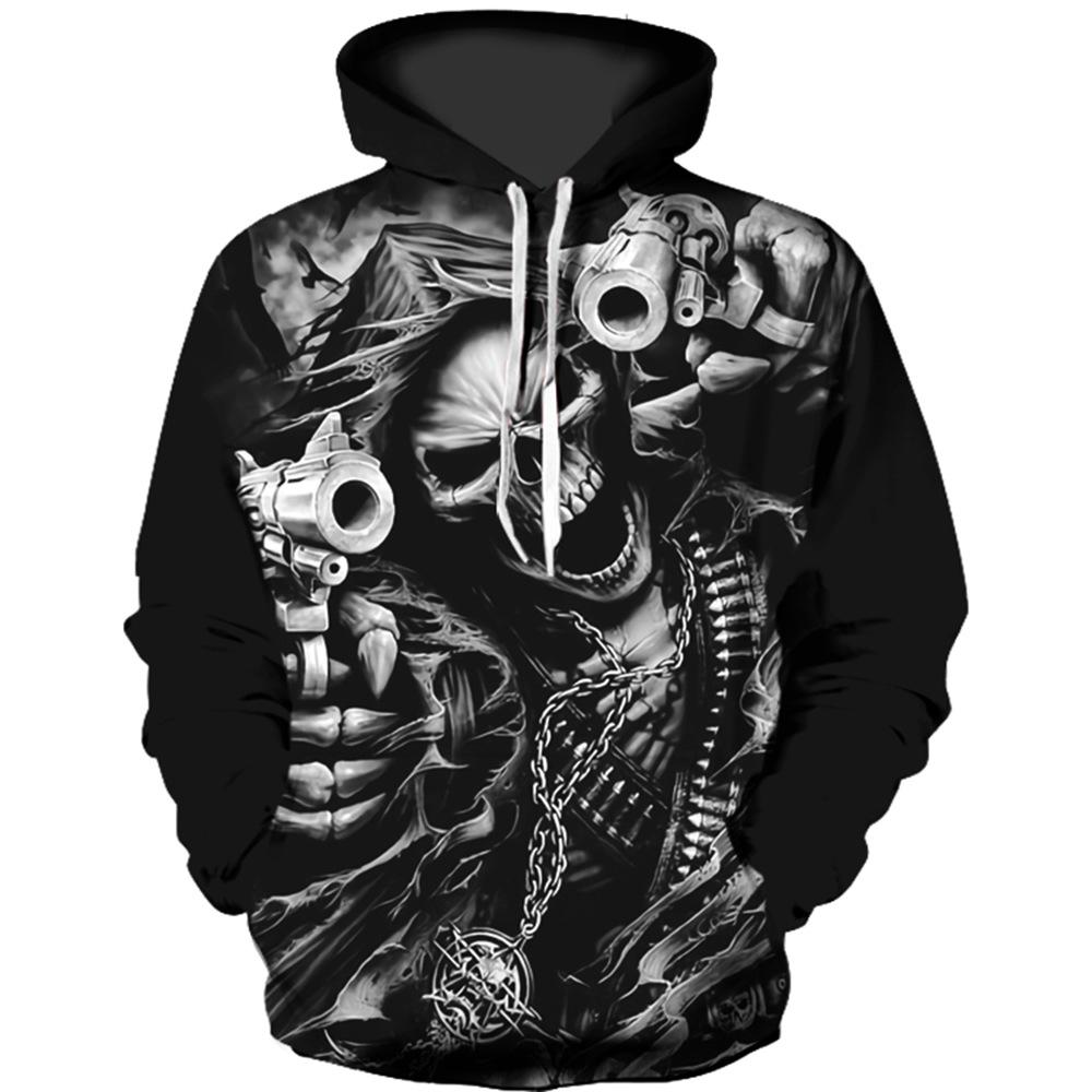 New Fashion Eagle Hoodie Funny Hooded Sweatshir Men's and Women's Long Sleeve Animal Pullover Shirt