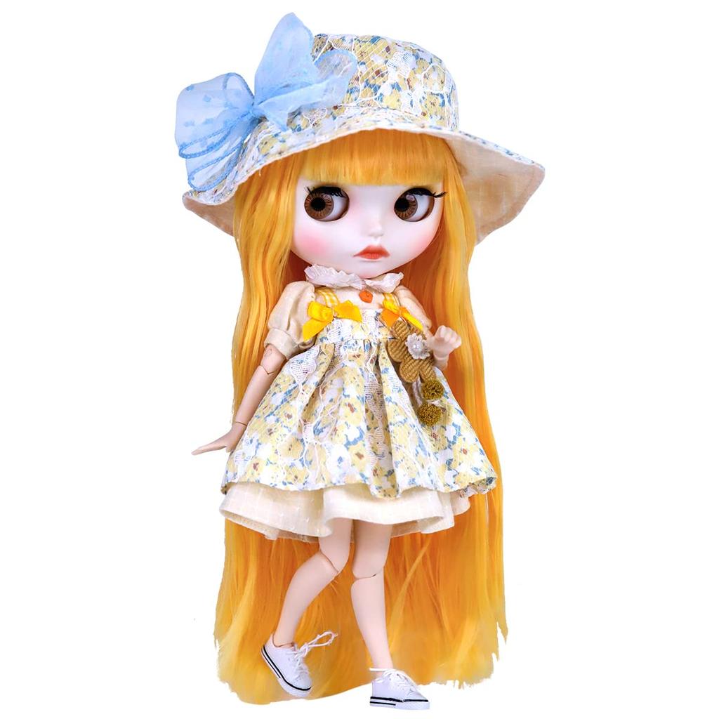 ICY Fortune Days BJD Movable Matte Customization Hinamatsuri 4 Pupil Colors Makeup 19 Improved Doll, Body, Skin, Practice, Gift, + Hand-Painted +