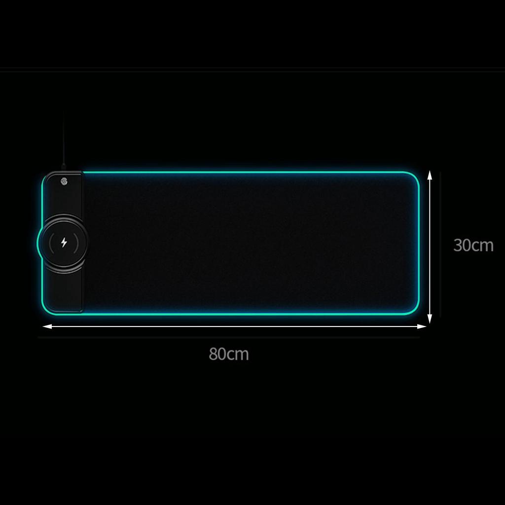 10W Charging Keyboard Pad, Extra Large, Anti- Rubber Base