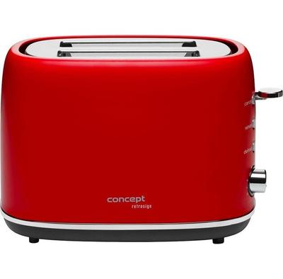 Toaster CONCEPT TE2062 Red