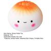 Cartoon Steamed Bun Fidget Toy Stress Relieving Stuffed Bun Squeeze Toy Simulated Dumpling Dough Ball Office Desk Toy